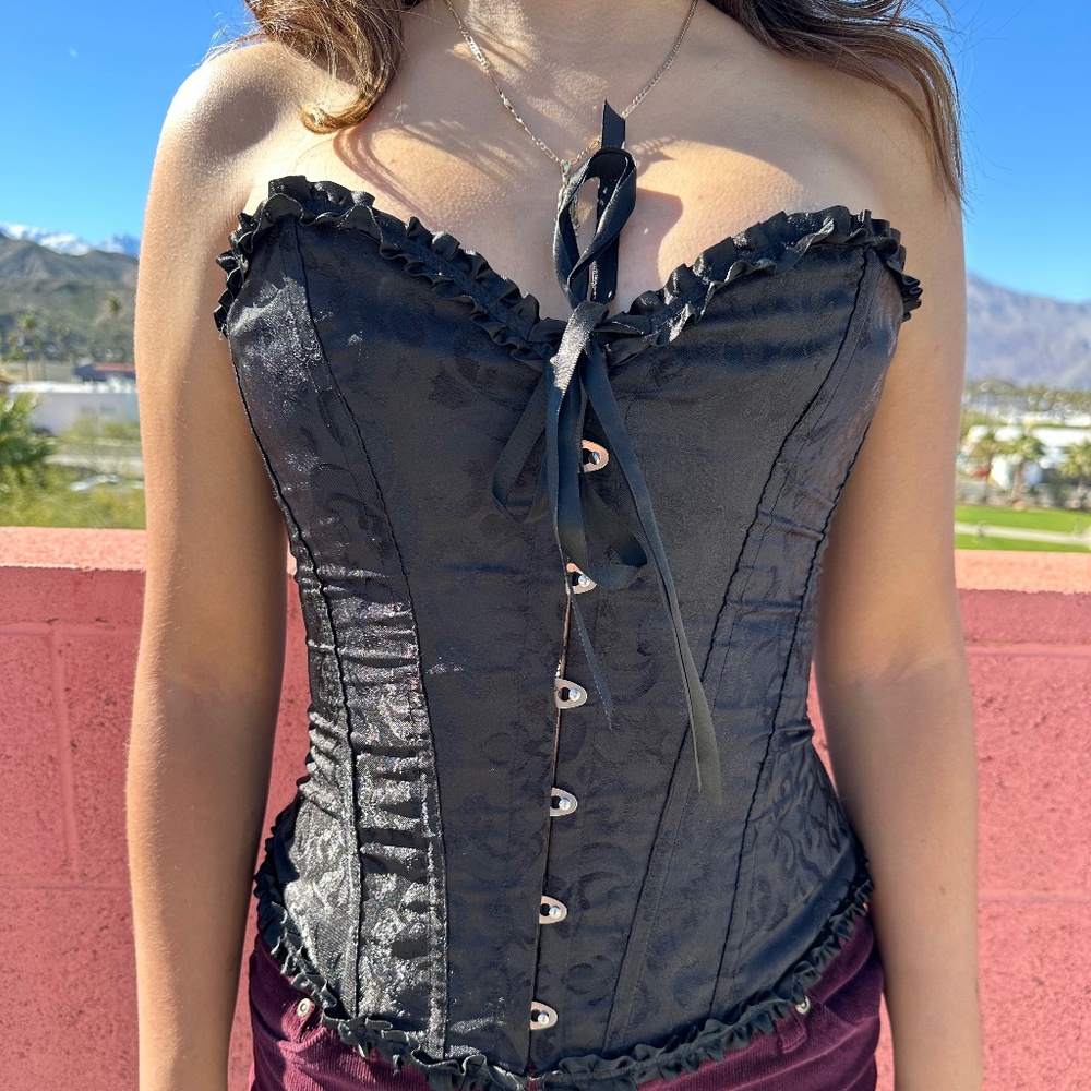 ≈No brand black beautiful corset≈